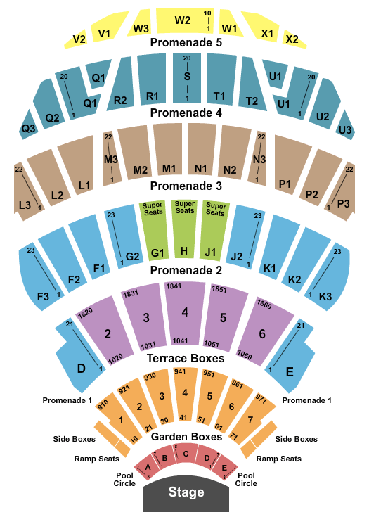 Hollywood Bowl Louis C.K. Seating Chart